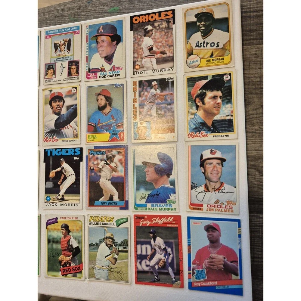 1970s Topps Vintage HOF Baseball Card Lot of (122) ALL CARDS HOF Ryan Brett Fisk